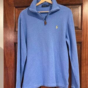 Mens Ralph Lauren half zip sweater